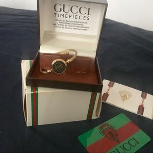 *SOLD* Authentic Gucci 14k Gold Plated Watch